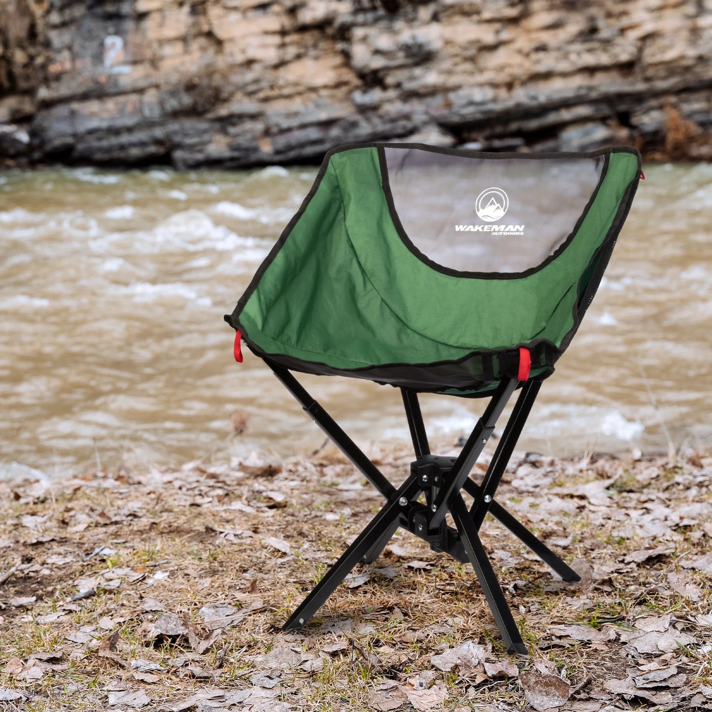 Outdoors Camping Chair - Lightweight Backpacking Chair, Green