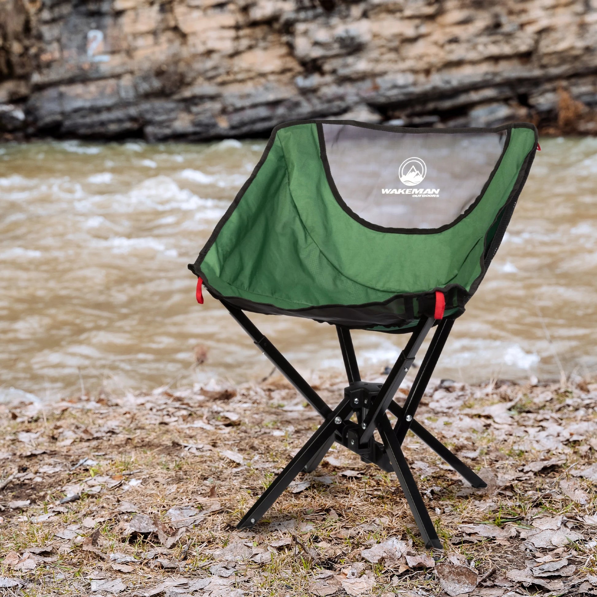 Outdoors Camping Chair - Lightweight Backpacking Chair, Green