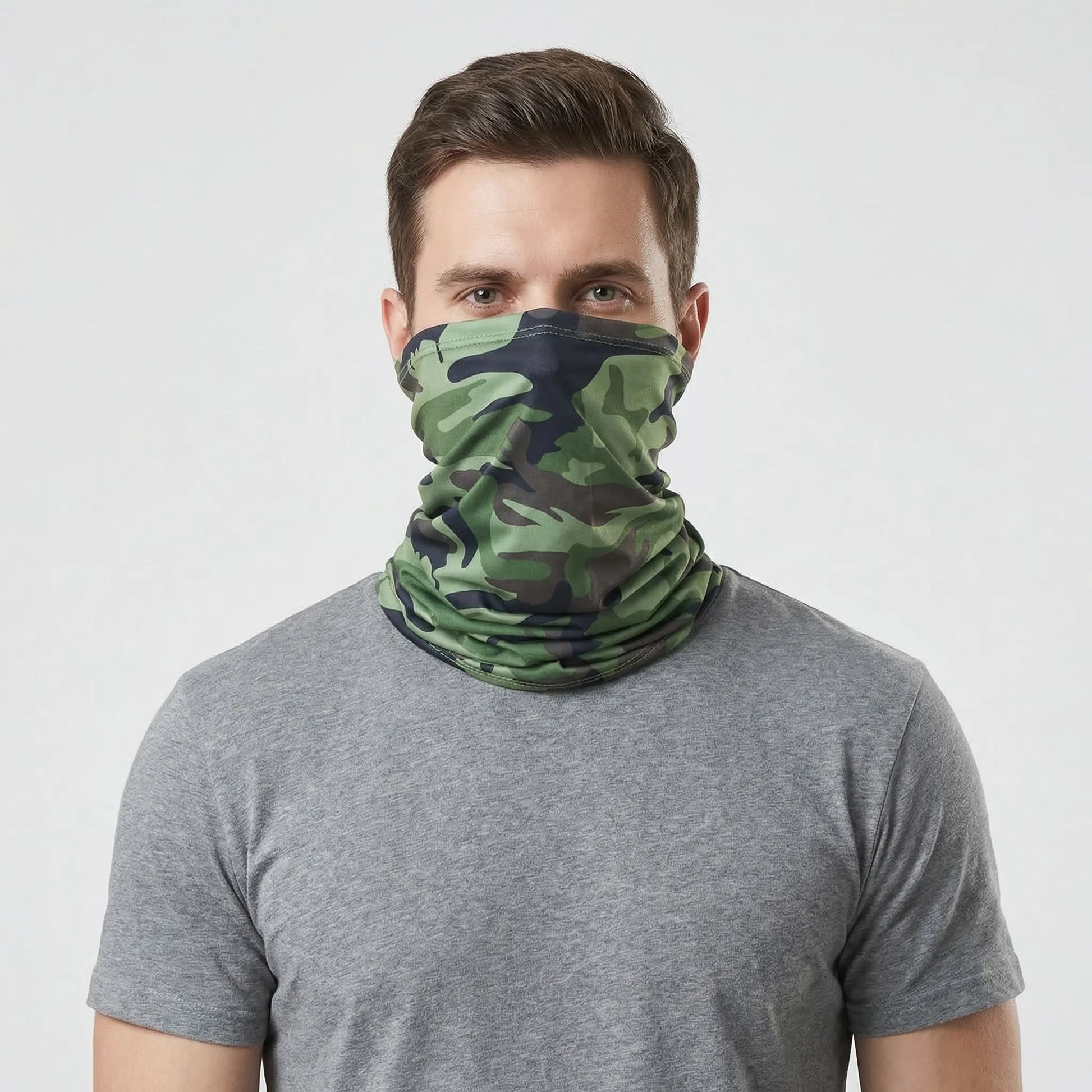 Gaiterex - Camo Print Breathable Neck Gaiter Shields Face Outdoors